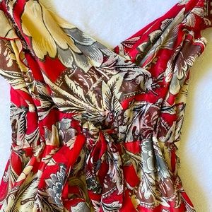 NWT GORGEOUS DVF FULLY LINED SILK DRESS 2/XS